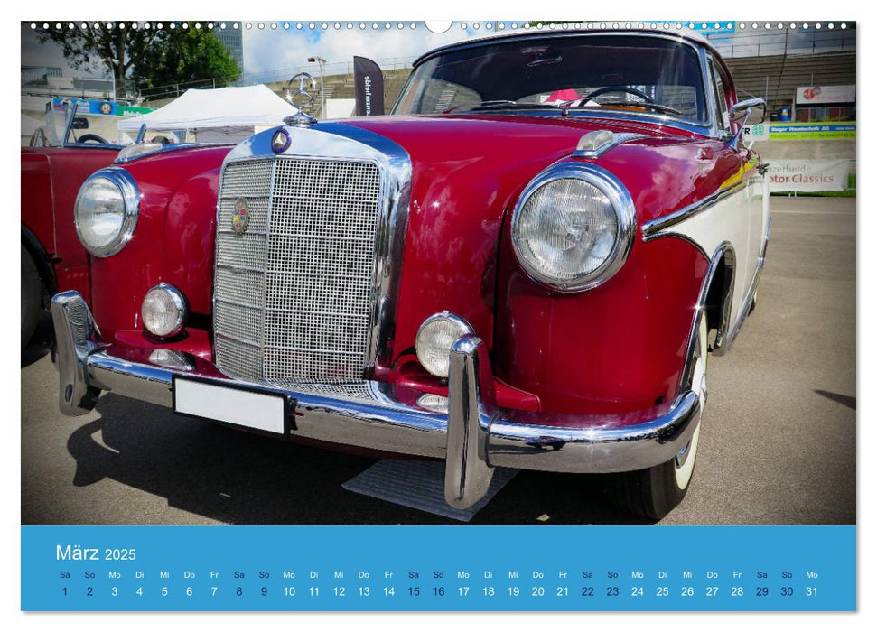 Mercedes Classics (CALVENDO Premium Wandkalender 2025)