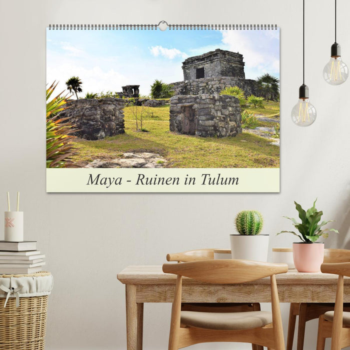 Maya - Ruinen in Tulum (CALVENDO Wandkalender 2025)