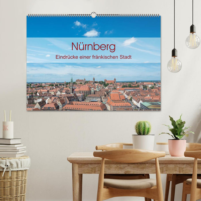 Nürnberg - Eindrücke einer fränkischen Stadt (CALVENDO Wandkalender 2025)