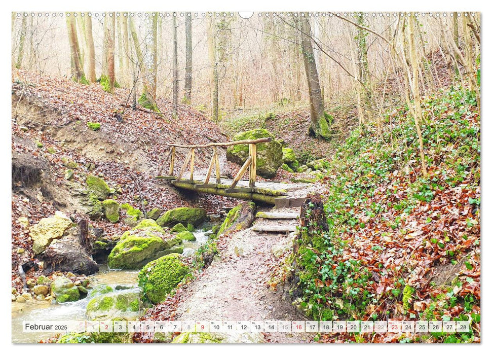 Die Schwäbische Alb - Impressionen aus Herbst und Winter (CALVENDO Premium Wandkalender 2025)