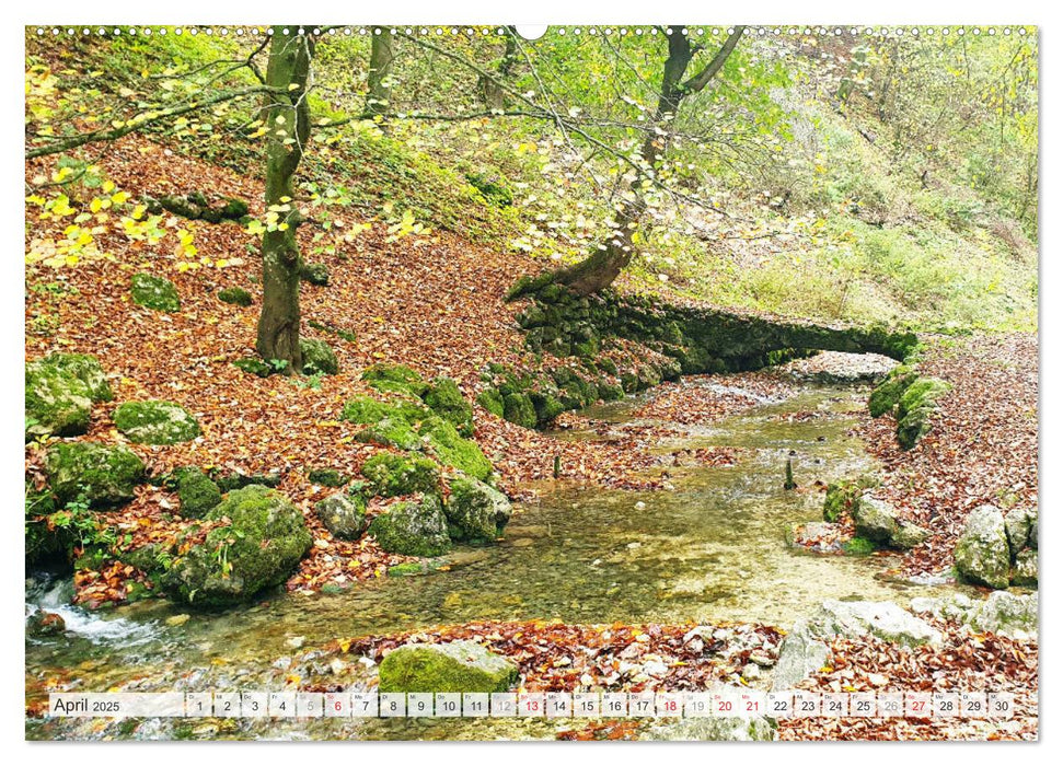 Die Schwäbische Alb - Impressionen aus Herbst und Winter (CALVENDO Premium Wandkalender 2025)