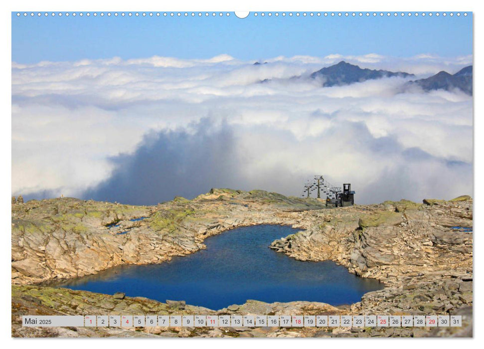 Weißsee Gletscherwelt (CALVENDO Premium Wandkalender 2025)