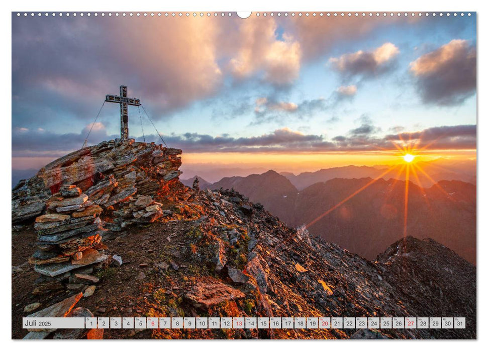 Österreichs höchste Berge (CALVENDO Premium Wandkalender 2025)