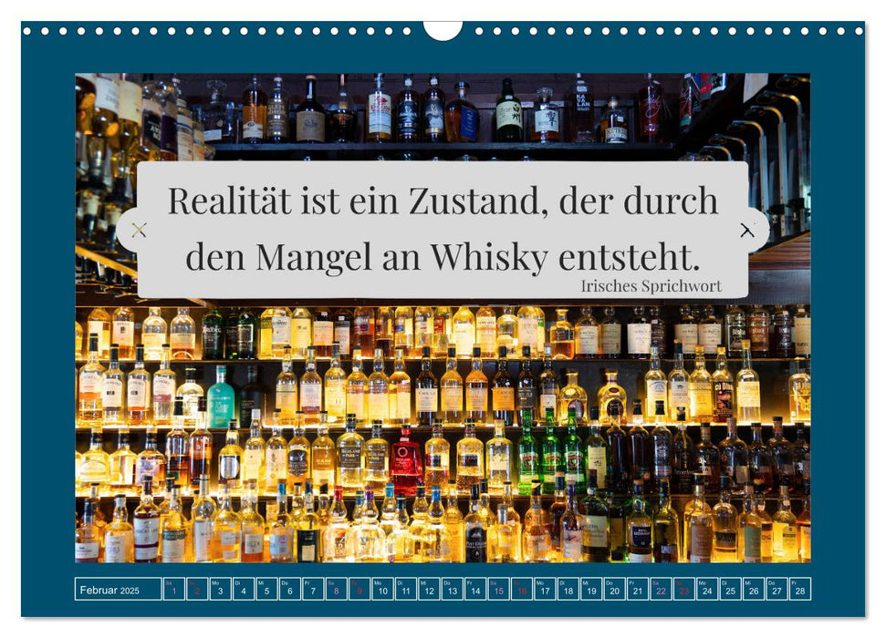 Whisky-Weisheiten (CALVENDO Wandkalender 2025)