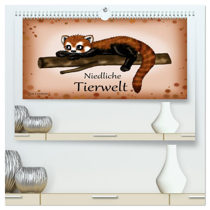 Niedliche Tierwelt (CALVENDO Premium Wandkalender 2025)