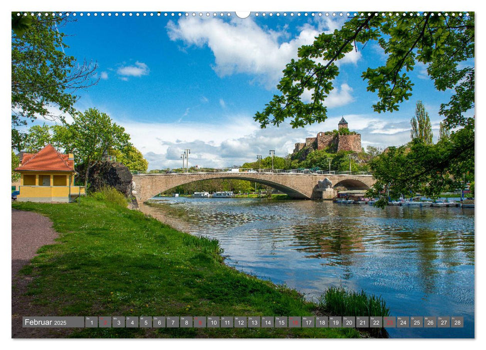 Blickpunkte Halle (Saale) (CALVENDO Premium Wandkalender 2025)