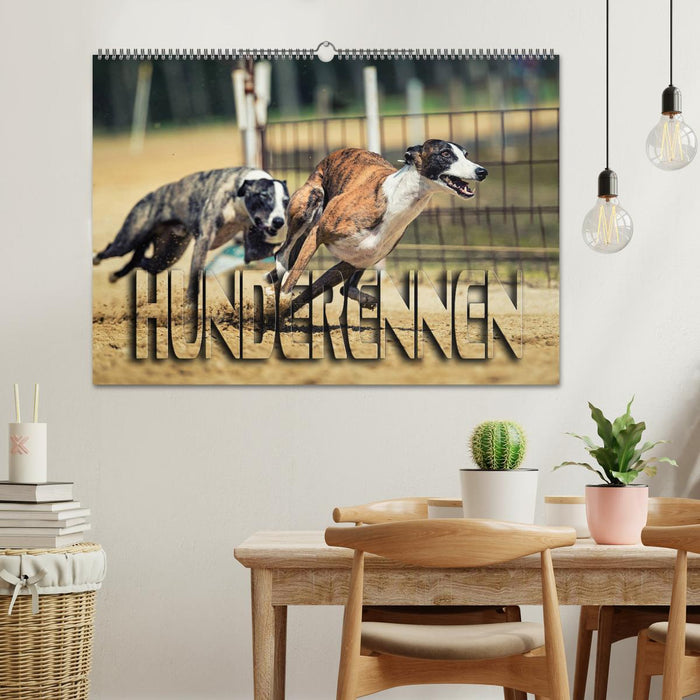 Hunderennen (CALVENDO Wandkalender 2025)