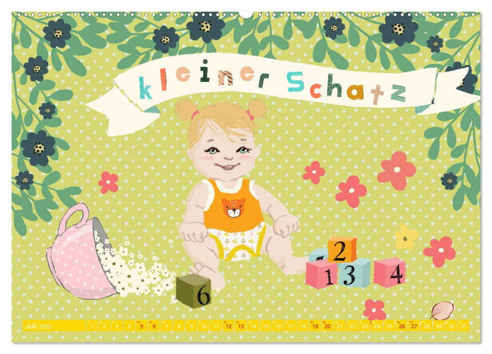 Frohe Kinderzeit (CALVENDO Premium Wandkalender 2025)