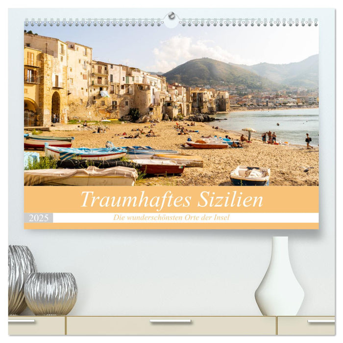 Traumhaftes Sizilien (CALVENDO Premium Wandkalender 2025)