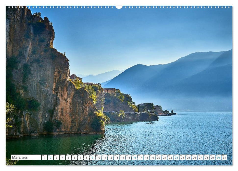 Am Wasser entlang in den Alpen (CALVENDO Wandkalender 2025)