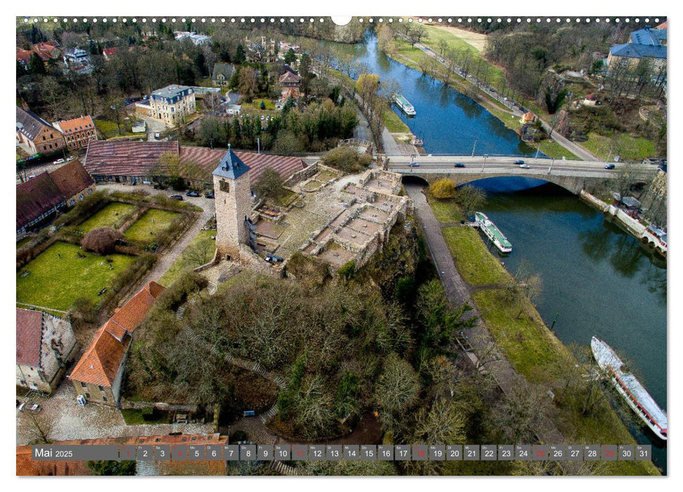 Blickpunkte Halle (Saale) (CALVENDO Wandkalender 2025)