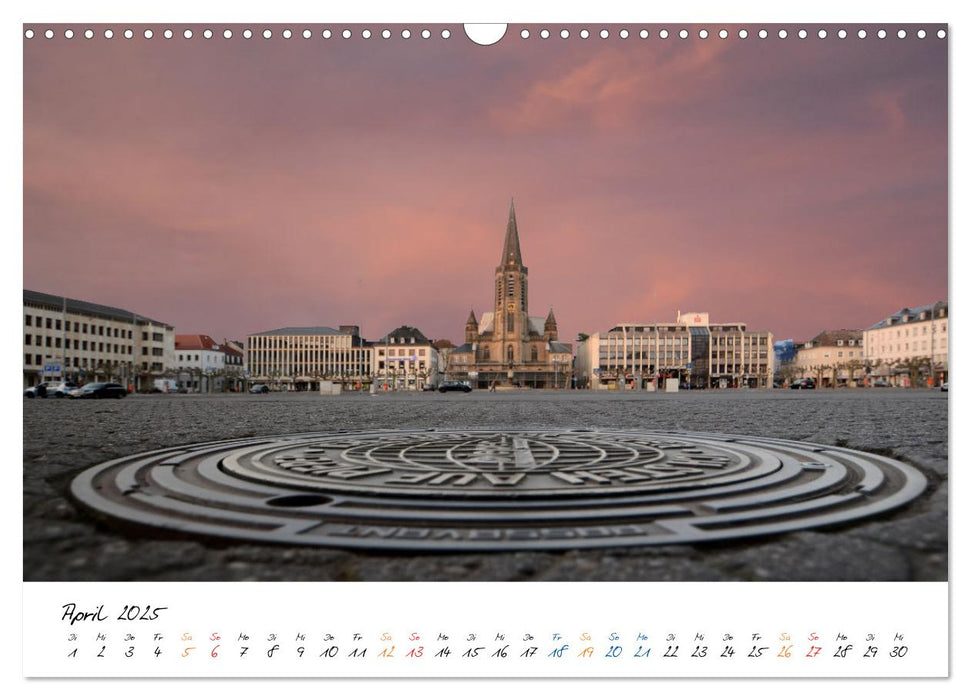 Saarlouis eine außergewöhnliche Stadt (CALVENDO Wandkalender 2025)