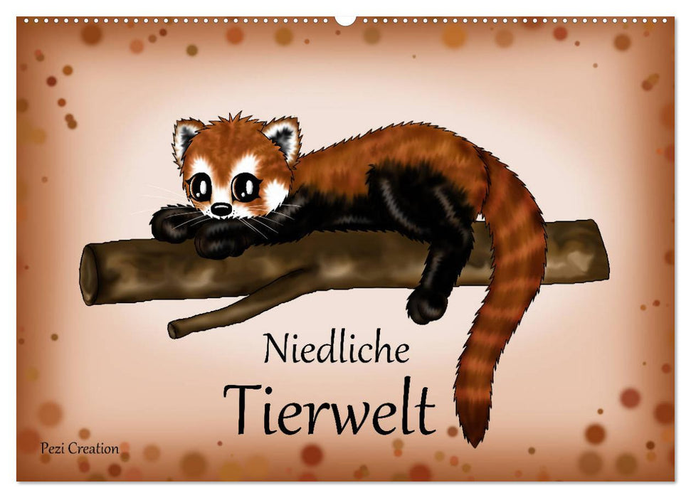 Niedliche Tierwelt (CALVENDO Wandkalender 2025)