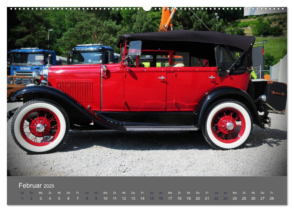 Ford Classics (CALVENDO Premium Wandkalender 2025)