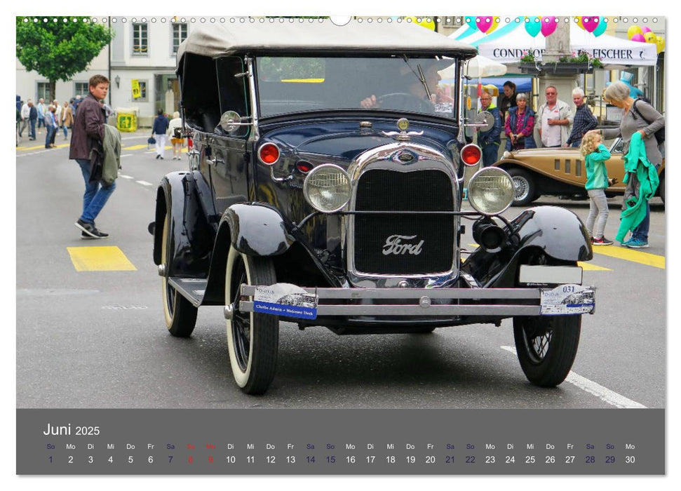 Ford Classics (CALVENDO Premium Wandkalender 2025)