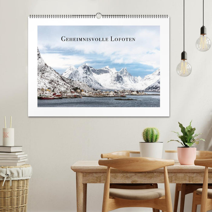 Geheimnisvolle Lofoten (CALVENDO Wandkalender 2025)