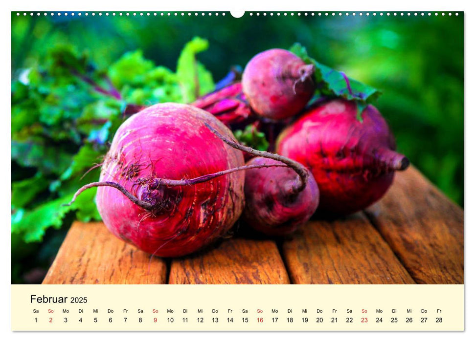 Geliebte Landküche. Anbauen, ernten und frohlocken! (CALVENDO Premium Wandkalender 2025)