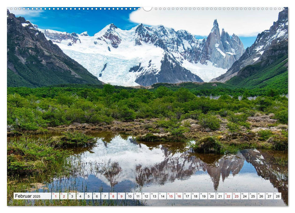 Patagonien: Impressionen vom anderen Ende der Welt (CALVENDO Wandkalender 2025)