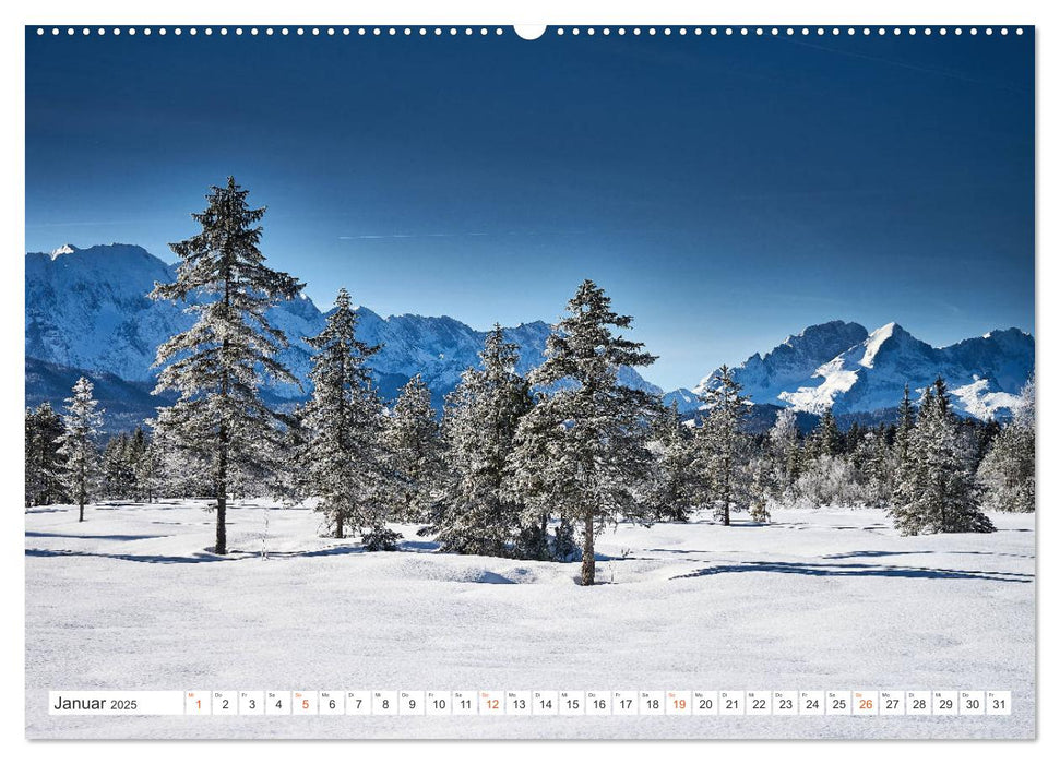 Wege durch die Alpen (CALVENDO Premium Wandkalender 2025)