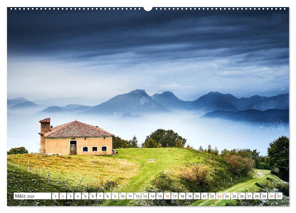 Wege durch die Alpen (CALVENDO Premium Wandkalender 2025)