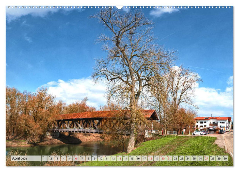 Ketsch am Rhein, Ortsansichten und Natur-Aufnahmen (CALVENDO Wandkalender 2025)