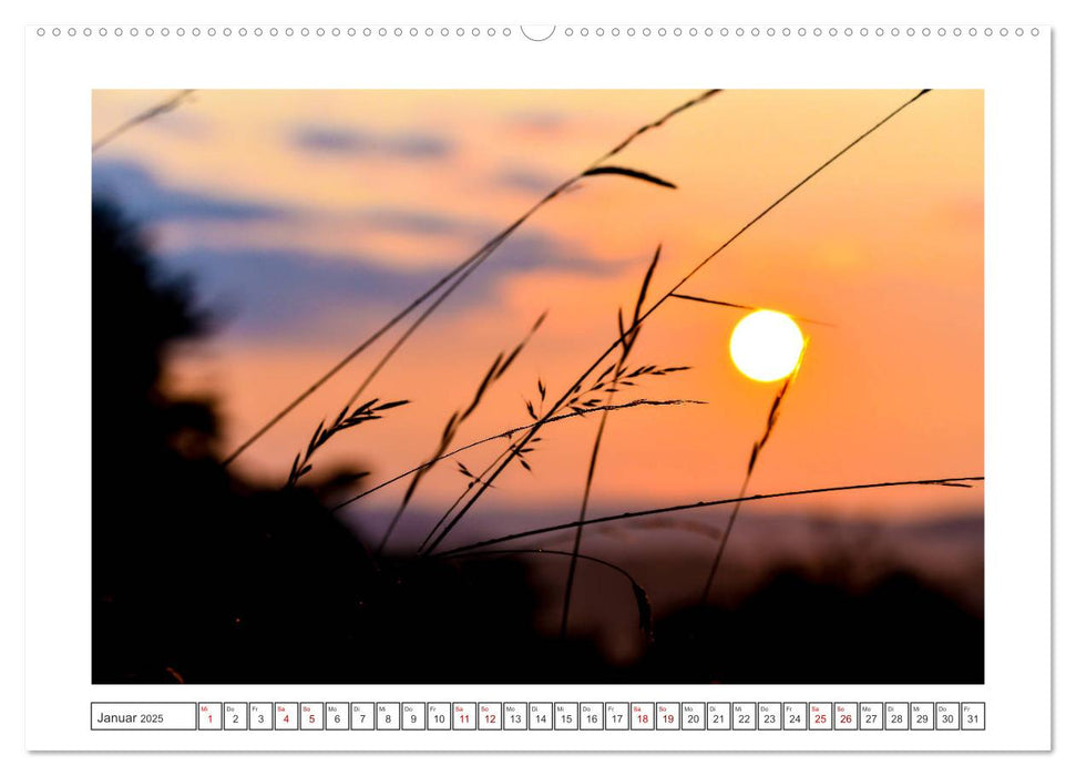 Stimmungsvolle Silhouetten (CALVENDO Premium Wandkalender 2025)