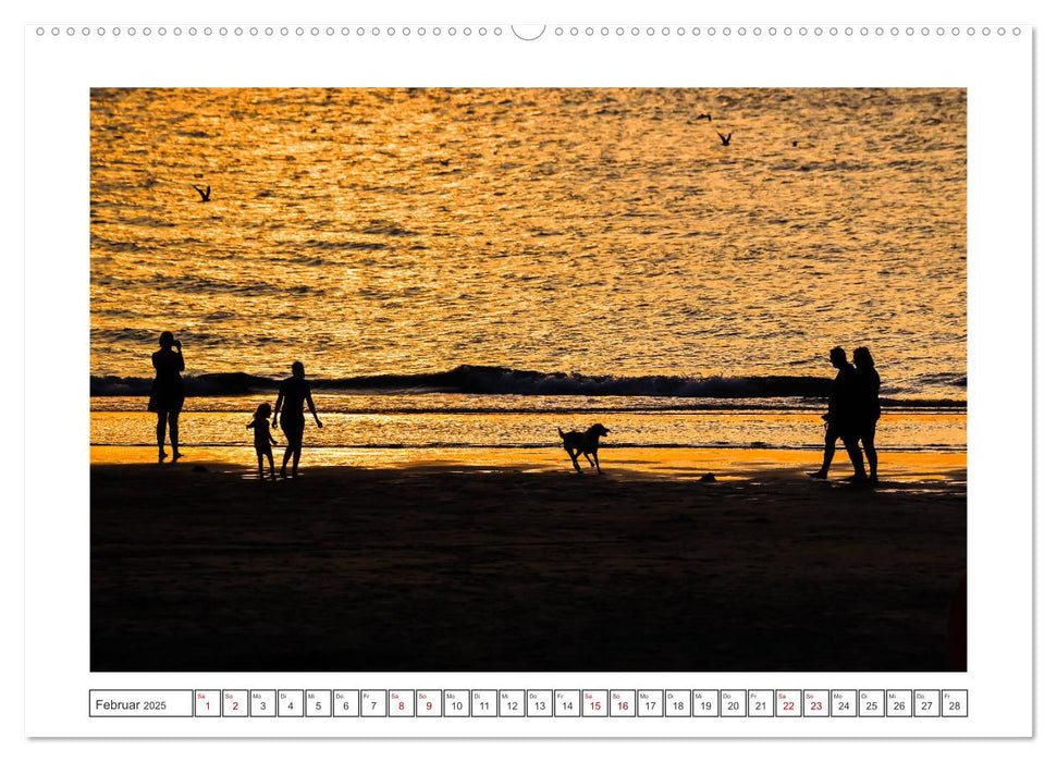 Stimmungsvolle Silhouetten (CALVENDO Premium Wandkalender 2025)