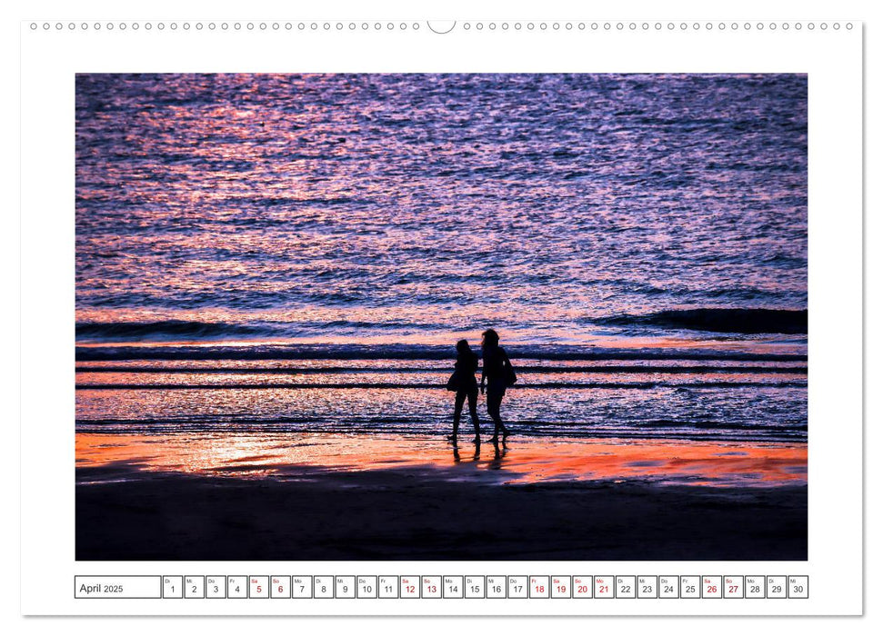 Stimmungsvolle Silhouetten (CALVENDO Premium Wandkalender 2025)