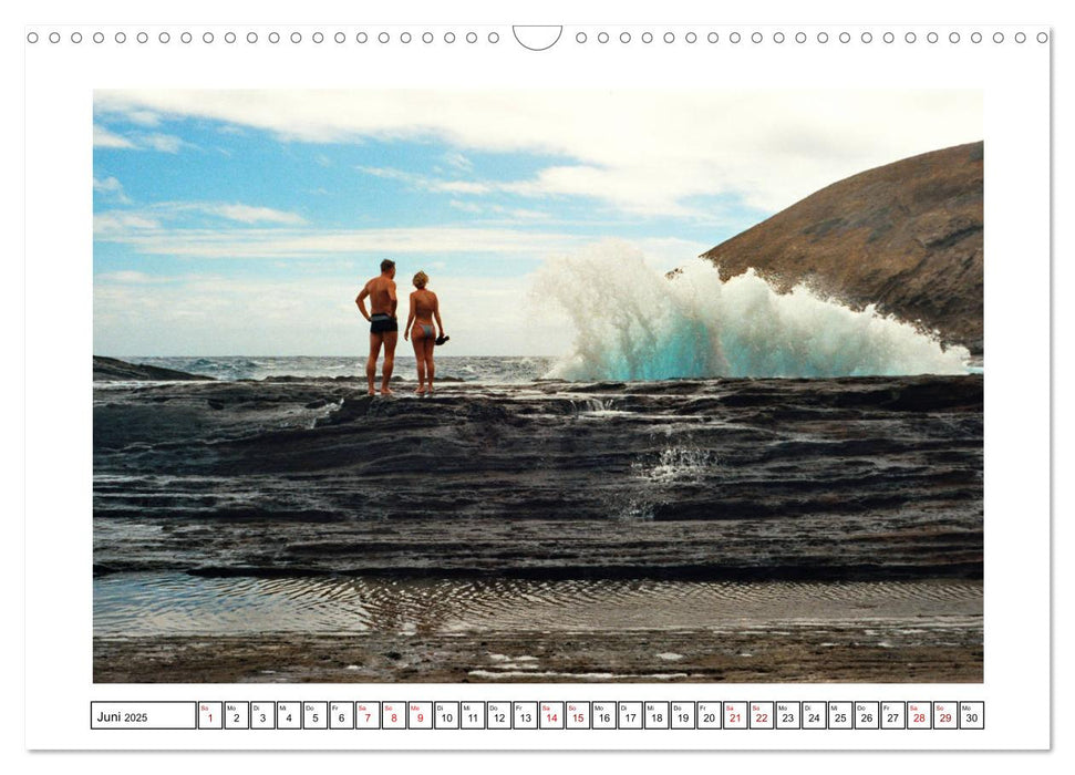 Hawaii - Sehnsuchtsinseln Oahu und Maui (CALVENDO Wandkalender 2025)