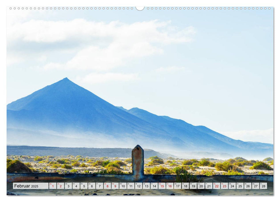 Fuerteventura Sand und bunte Farben (CALVENDO Wandkalender 2025)