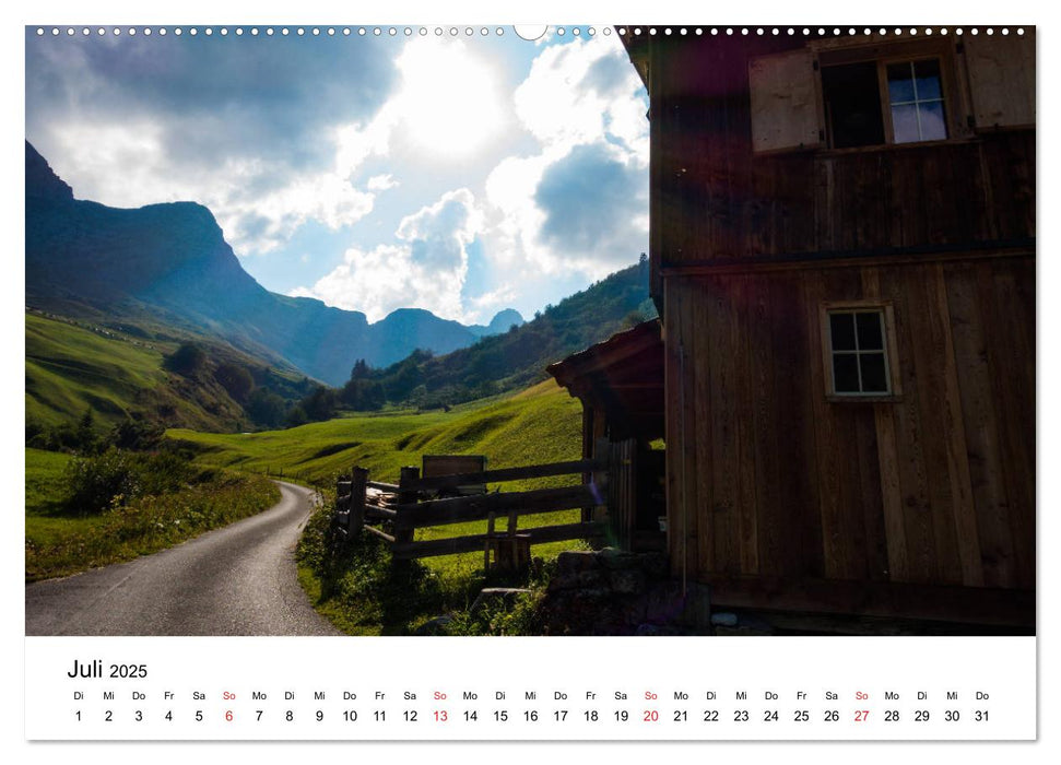 Alpen (Schweiz, Österreich, Italien) (CALVENDO Premium Wandkalender 2025)