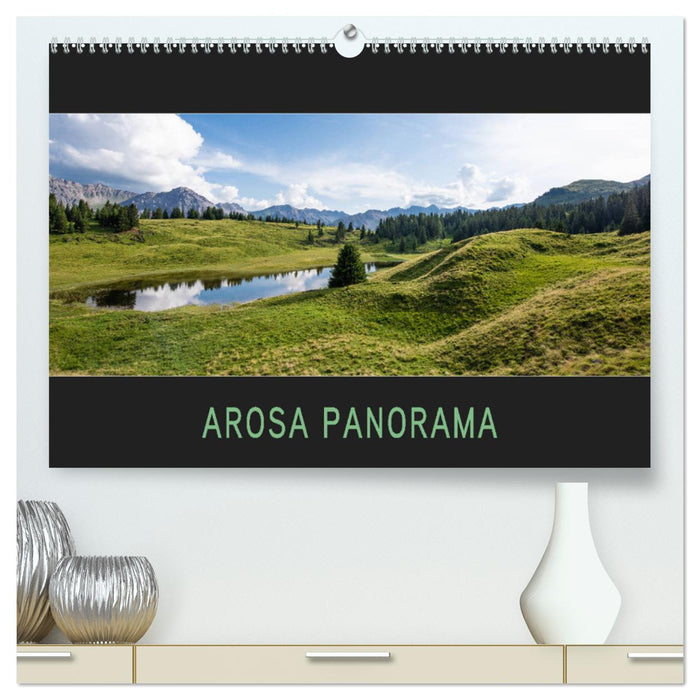 Arosa Panorama (CALVENDO Premium Wandkalender 2025)