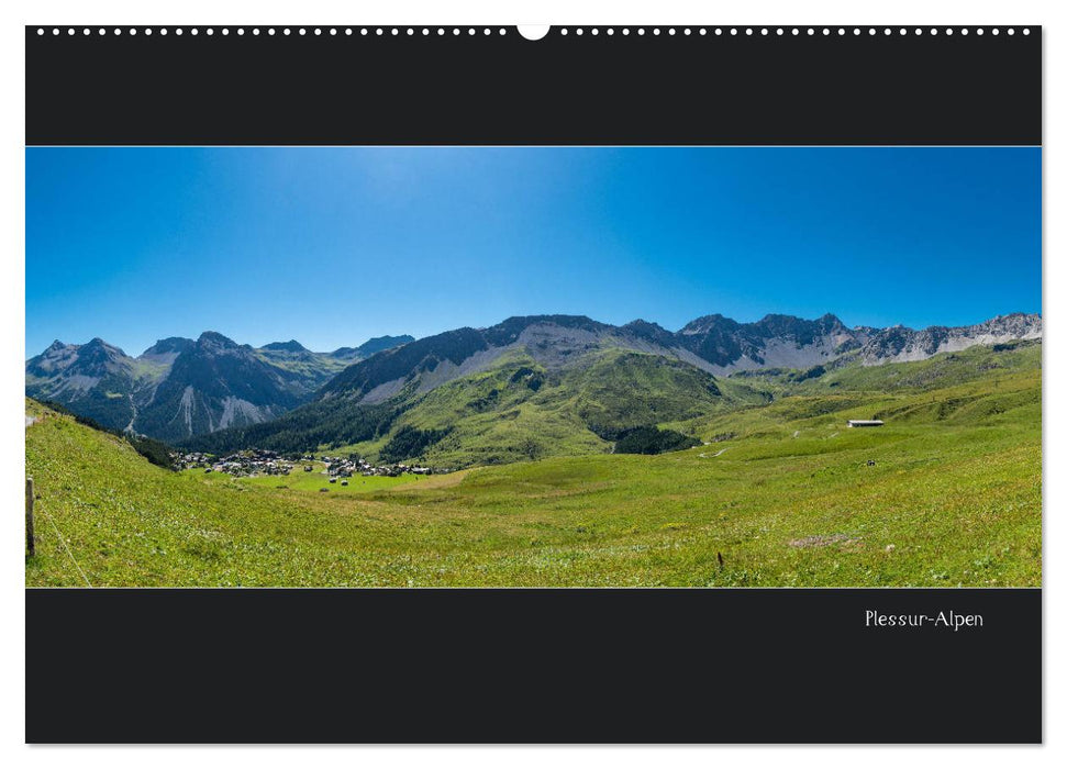 Arosa Panorama (CALVENDO Premium Wandkalender 2025)