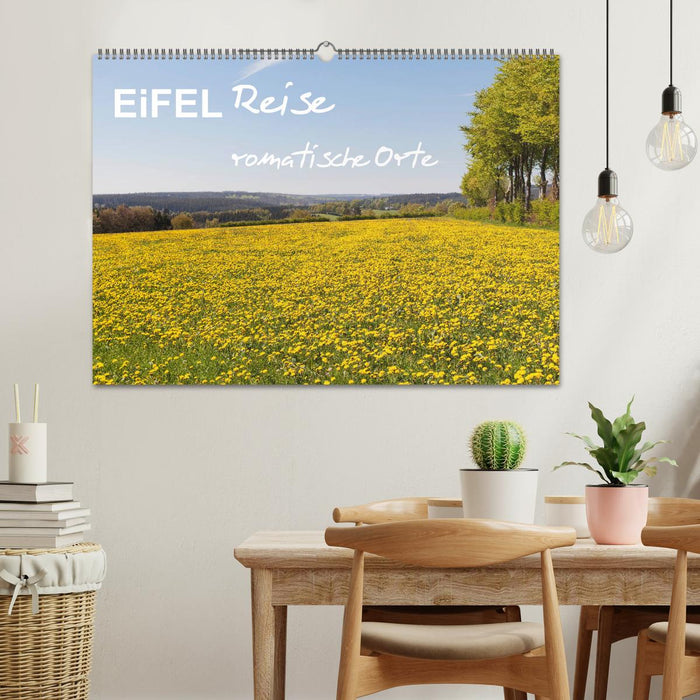 Eifel Reise - romantische Orte (CALVENDO Wandkalender 2025)