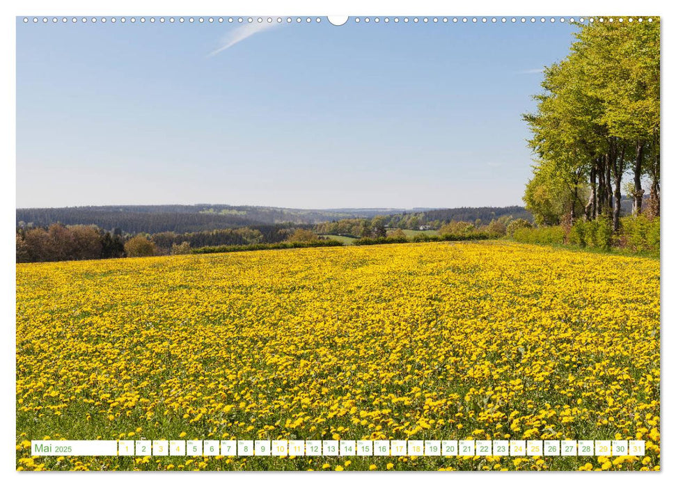 Eifel Reise - romantische Orte (CALVENDO Wandkalender 2025)