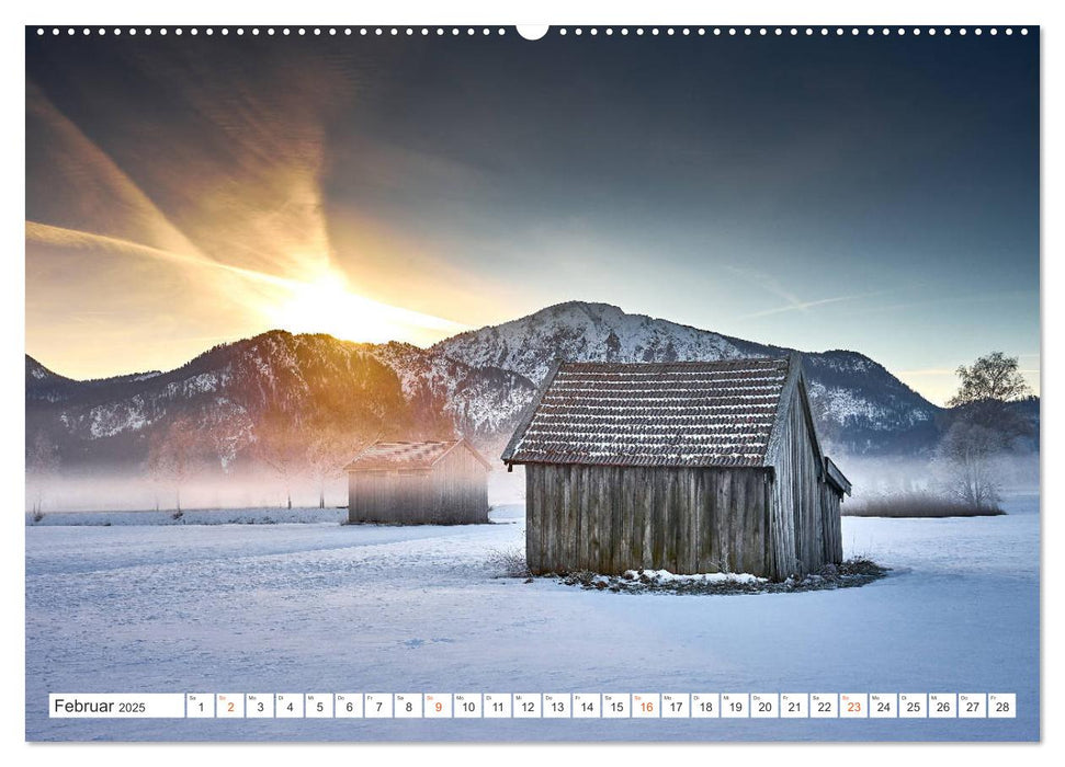 Wege durch die Alpen (CALVENDO Wandkalender 2025)