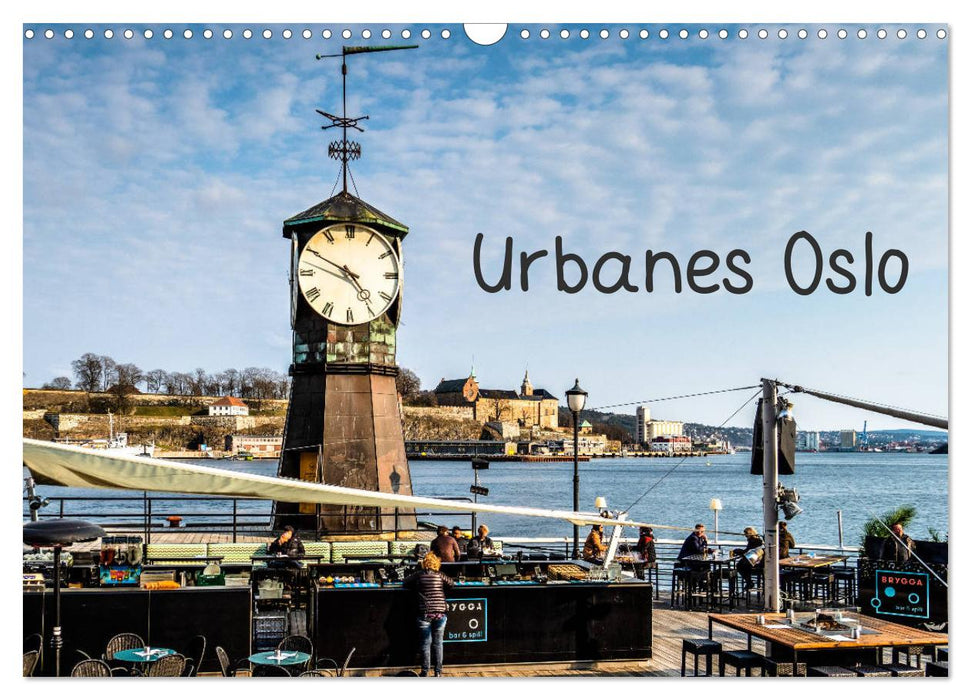 Urbanes Oslo (CALVENDO Wandkalender 2025)