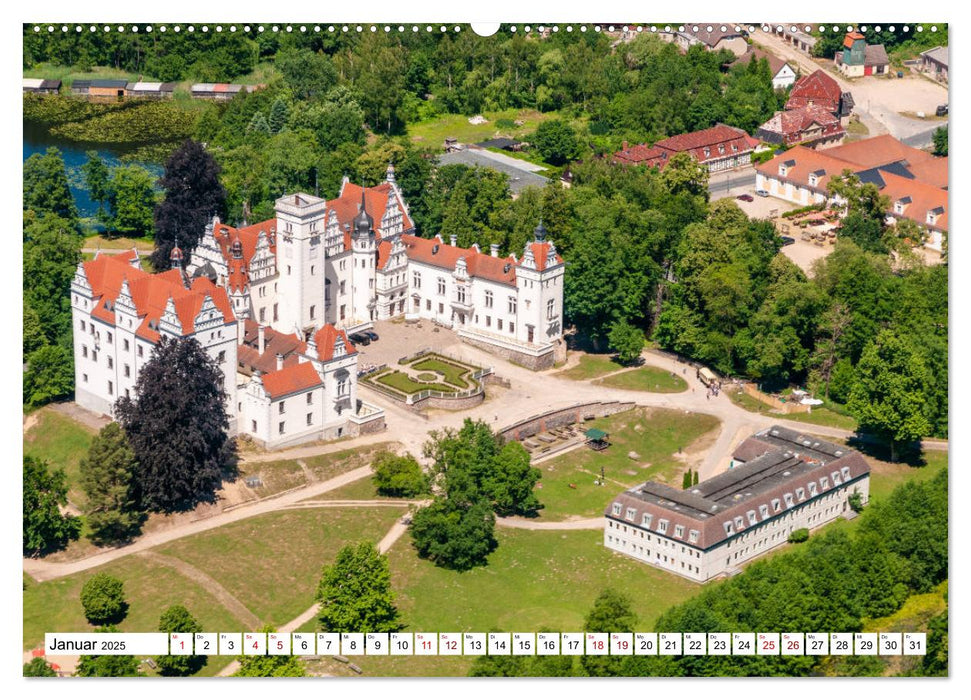 Ostbrandenburg von oben (CALVENDO Wandkalender 2025)