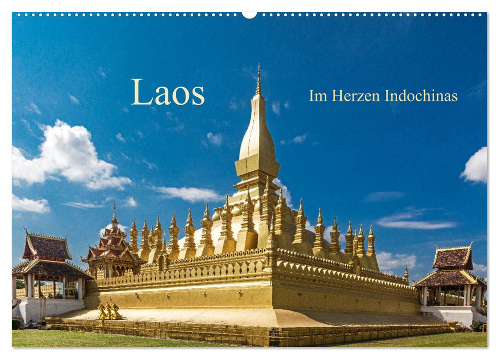 Laos - Im Herzen Indochinas (CALVENDO Wandkalender 2025)