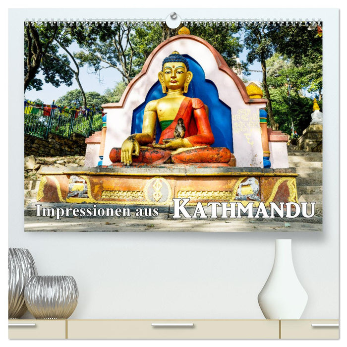 Impressionen aus Kathmandu (CALVENDO Premium Wandkalender 2025)