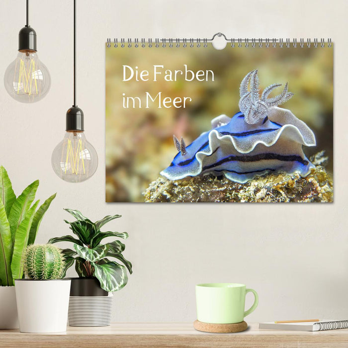 Die Farben im Meer (CALVENDO Wandkalender 2025)