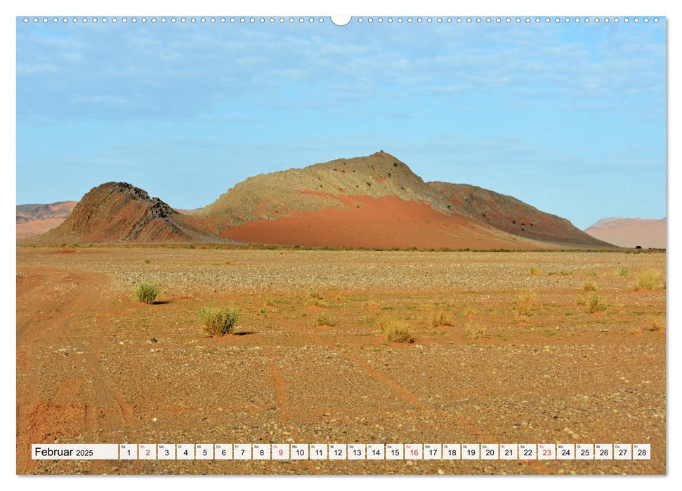 Die SAHARA in Marokko, Faszinierende Wüstenregionen (CALVENDO Wandkalender 2025)