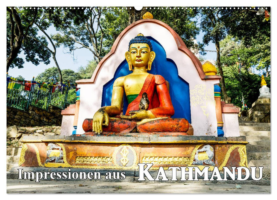 Impressionen aus Kathmandu (CALVENDO Wandkalender 2025)