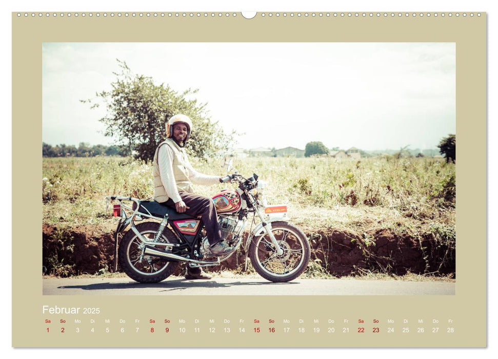 Tansania - Mensch, Tier und Landschaft (CALVENDO Wandkalender 2025)