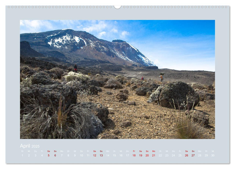 Tansania - Mensch, Tier und Landschaft (CALVENDO Wandkalender 2025)