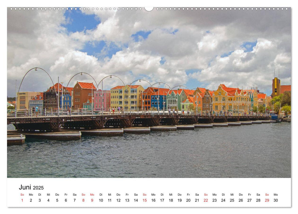 Curacao, die facettenreiche Karibikinsel (CALVENDO Premium Wandkalender 2025)