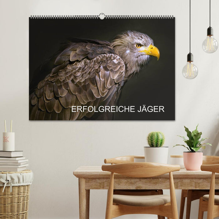 Erfolgreiche Jäger (CALVENDO Wandkalender 2025)