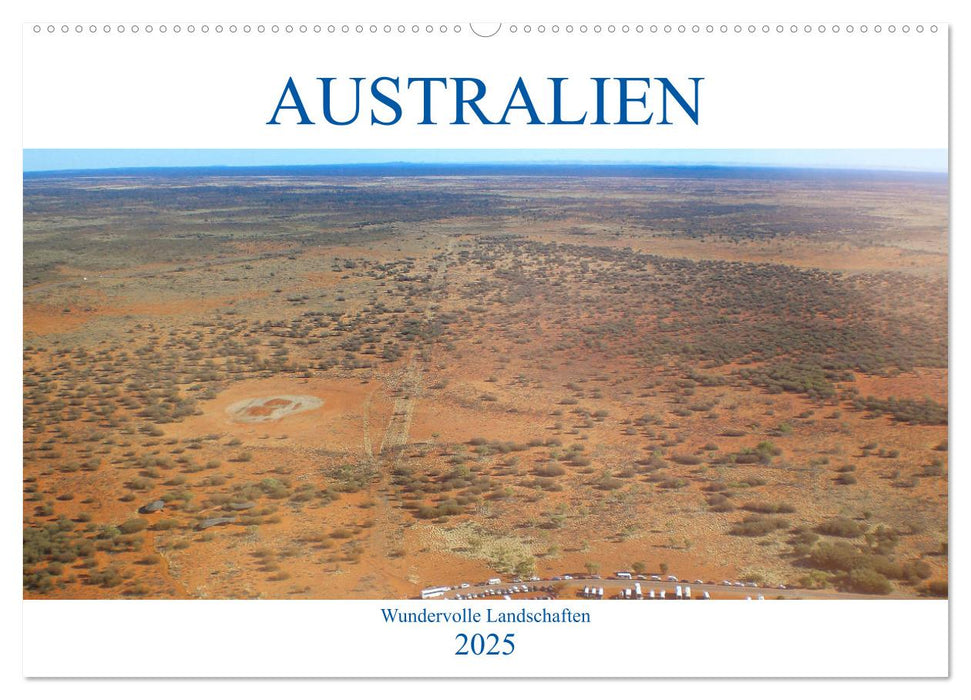 Australien - Wundervolle Landschaften (CALVENDO Wandkalender 2025)