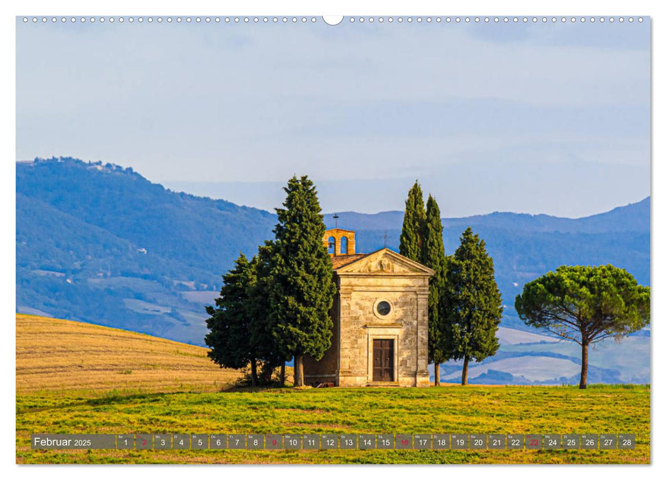 Impressionen toskanischer Landschaften (CALVENDO Premium Wandkalender 2025)