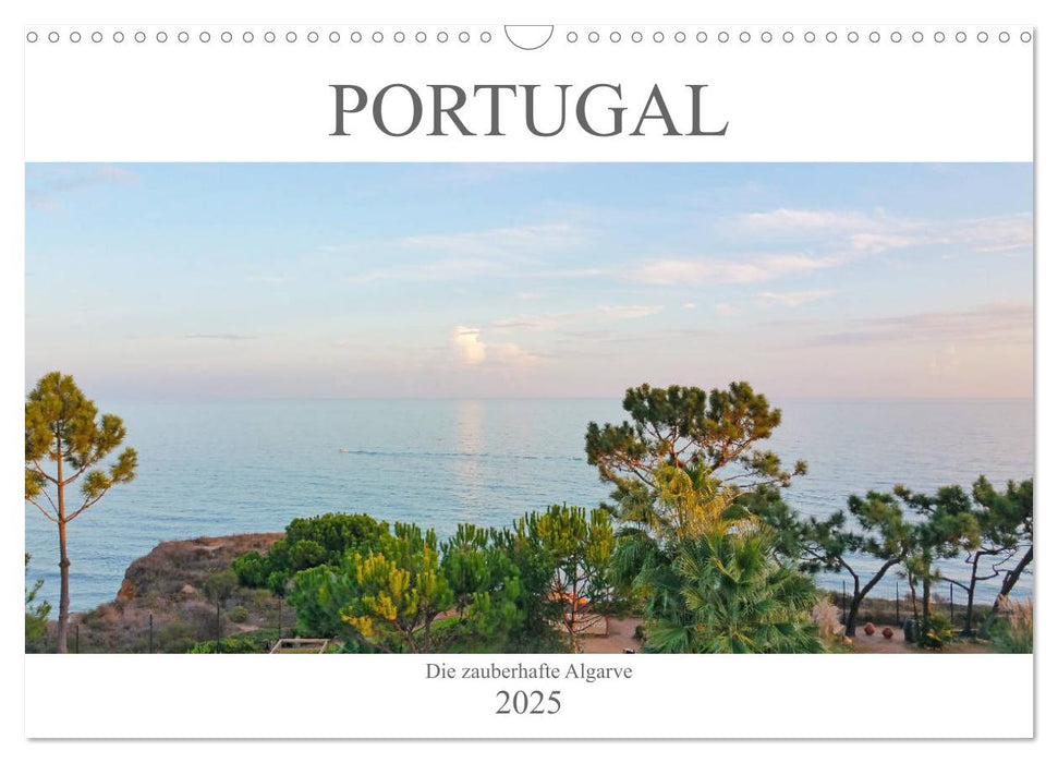 Portugals zauberhafte Algarve (CALVENDO Wandkalender 2025)